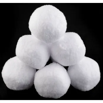 Vatové koule, průměr 7 cm