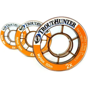 Muškařský vlasec TroutHunter Nylon Tippet 50m 4x