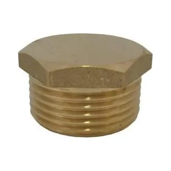Fitinka Zátka 1" mosaz 6750