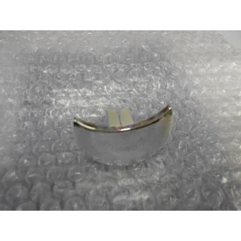 Tlačítko velké - chrom