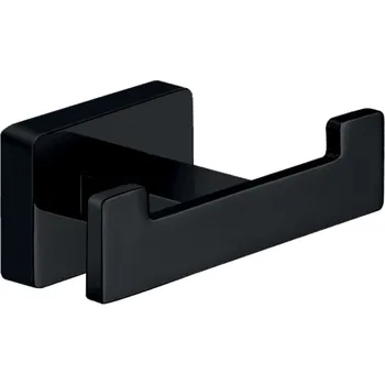 Věšák Novaservis Dvojháček GRETA, černá matná AGR06BL