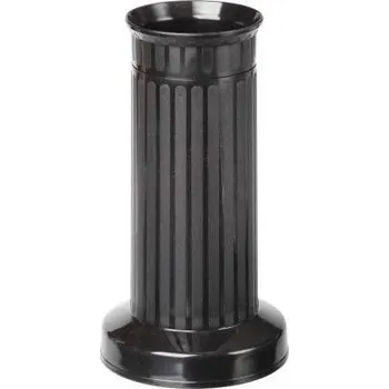 Květináč Váza hřbitovní rovná 12x22 UH ROVNÁ, bílá, černá, měď, mramor