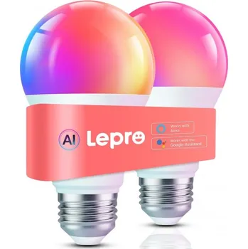 LED páska Lepro B1 AI Smart Bulb E27 (2 ks)