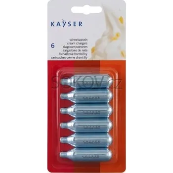 Bombičky šlehačkové N2O 8g 6 ks - blistr