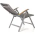 Torelo zahradní polohovací židle 40700075 šedá