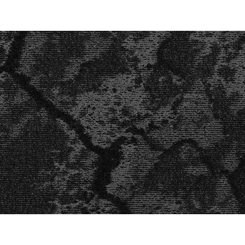 Koberec ARC edition Marble Fusion 98 zátěžový koberec šíře 4m, černá 1 m²