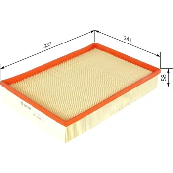 Vzduchový filtr Vzduchový filtr BOSCH 1 457 432 203