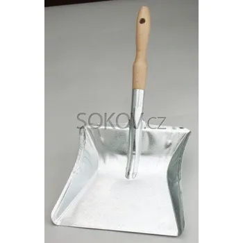 V.A.P.K. Lopatka na smetí silná pozink. s dřev. násadou BZ2