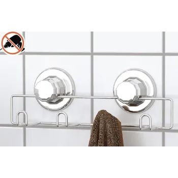 Držák na ručník Háčky drát na ručníky chrom 29x10x5cm
