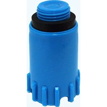 Vodovodní kohout Záslepka plastová 1/2" modrá, červená