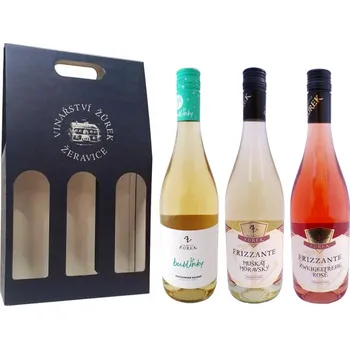 Víno Vinařství Žůrek Dárkové balení Perlivky, Žůrek, 3x0,75l