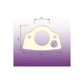 Těsnění mezi WC kombi nádrž a mísu typ G