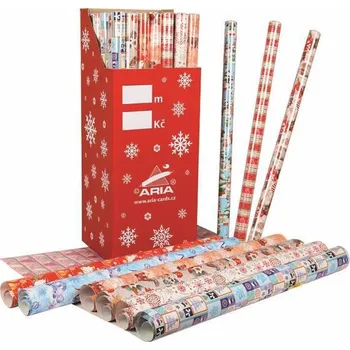 Papír Balící papír 3x70cm vánoční