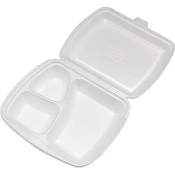 Jednorázové nádobí Menu box 3-dílný