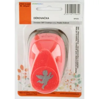 Děrovačka Děrovačka 25 mm červená - Anděl I