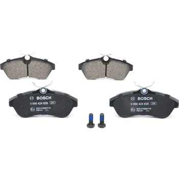Brzdová destička Sada brzdových destiček, kotoučová brzda BOSCH 0 986 424 635