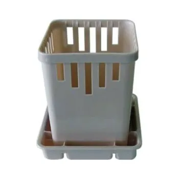 Organizace kuchyně Odkapávač na příbory s podnosem; 14x13x13 cm; plast; mix barev