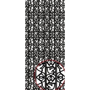 Svatební dekorace Kontury - brordura svatba, stříbrné