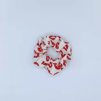 Bavlněná Scrunchie gumička pusinky L - klasik