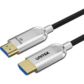 Video kabel Unitek Kabel optický HDMI 2.0 AOC 4K 60Hz 50 m C11092ASL01-50M