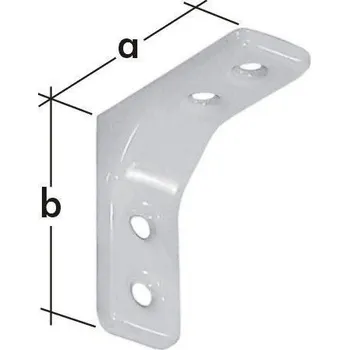 Stavební materiál Konzola 100 x 100 bílá WSM100