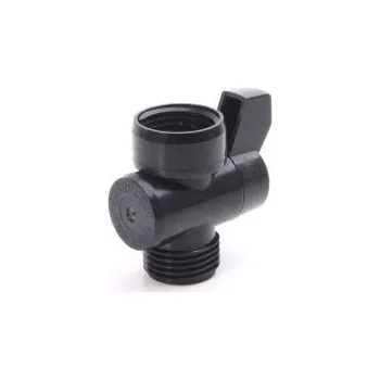 Ventil Ventil stop 1/2", malý černý