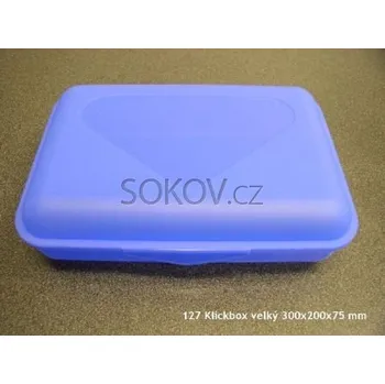 Dóza na potraviny Klickbox velký 300 x 200 x 75 mm