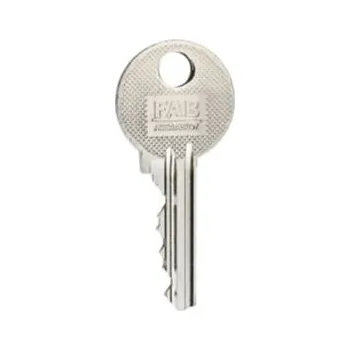 Dveřní kování FAB Klíč polotovar 4107 / 12X