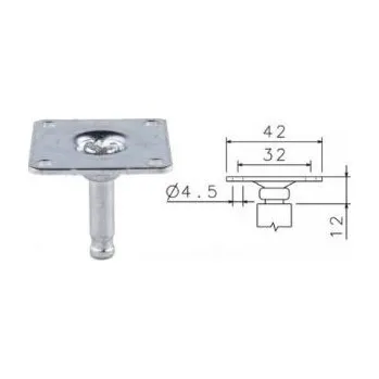Nábytkové kování Plotnička C42x42 AD