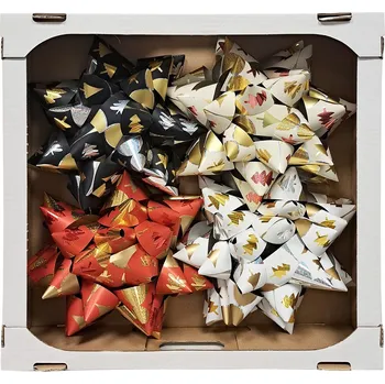 Vánoční dekorace Rozeta JUMBO Vánoční SET 2