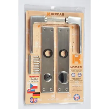 Dveřní kování KOMAS Kování mezipokojové, blistr 72 mm K 490