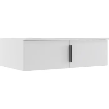 Šatní skříň Nástavec na skříň Florencie 100 cm, v bílé matné nebo craft zlatý