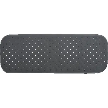 Sada koupelnových doplňků MSV protiskluzová podložka do vany Class, šedá, 36 × 97 cm