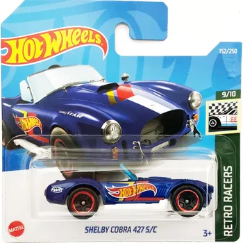 auto na autodráhu Toys Hot Wheels Shelby Cobra 427 S/C