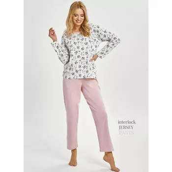 Pánské pyžamo Taro Martina pyžamo 3451 délka/r M-XL Z25/26 dámské bílá L