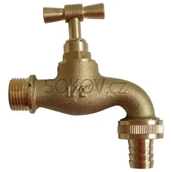Ventil Ventil zahradní uzavírací s mosaznou růžicí 1/2", 4204