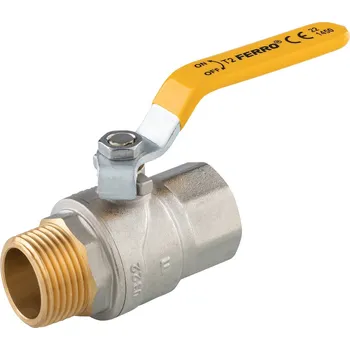 Instalatérský materiál Novaservis Plynový kulový kohout ŠM 1/2" KGS11