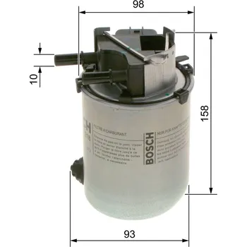 Palivový filtr Palivový filtr BOSCH F 026 402 218