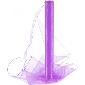 Svatební dekorace Organza 40cm/10y fialová