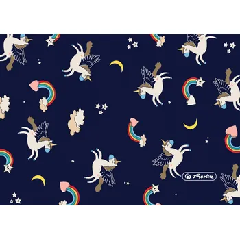 desky na sešit Desky na číslice B5, jednorožec