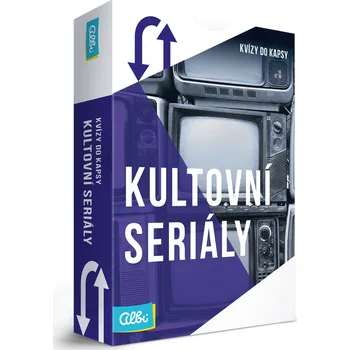 Desková hra ALBI Kvízy do kapsy - Kultovní seriály