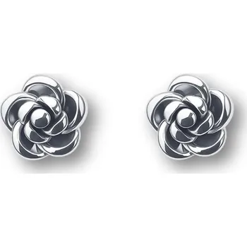 Náušnice Náušnice Růže stříbro 3082