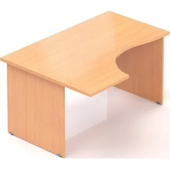 Psací stůl Ergonomický stůl Visio 140 x 100 cm, levý - buk