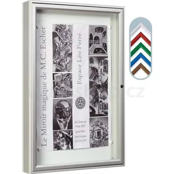 Venkovní vitrína 1000-16 x A4 - zelená