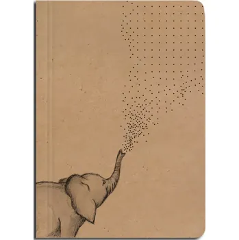 Blok Notes tečkovaný A6 Kraft