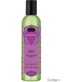 Erotický masážní přípravek Masážní olej Kama Sutra Island Passion Berry, 236 ml