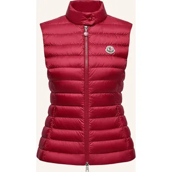 Dámská vesta Moncler Dámská Péřová Vesta Igens, tmavě červená, 38