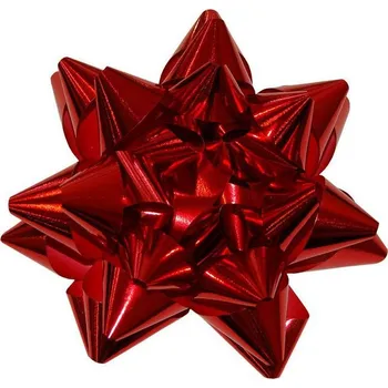 Stuha Rozeta červená velká 8 cm