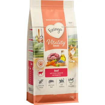 Krmivo pro kočku 2kg Feringa Vitality Immune hovězí granule pro kočky