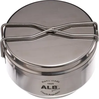 kotlíky Ešus nerezový třídílný (leštěný) ALB